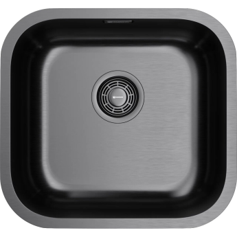 Мойка OMOIKIRI OMI 49-U-GM нерж.сталь/вороненая сталь