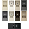 Мойка OMOIKIRI SAKAIME 86-2-SA Tetogranit/бежевый 4993119