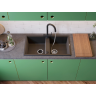 Мойка OMOIKIRI TEDORI 86-2-PL Tetogranit/платина 4993931